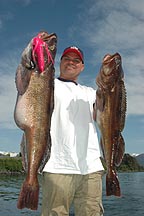 Halibut fishing photos from